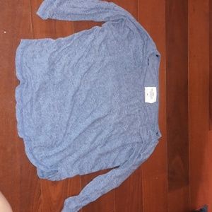 Blue long sleeve shirt